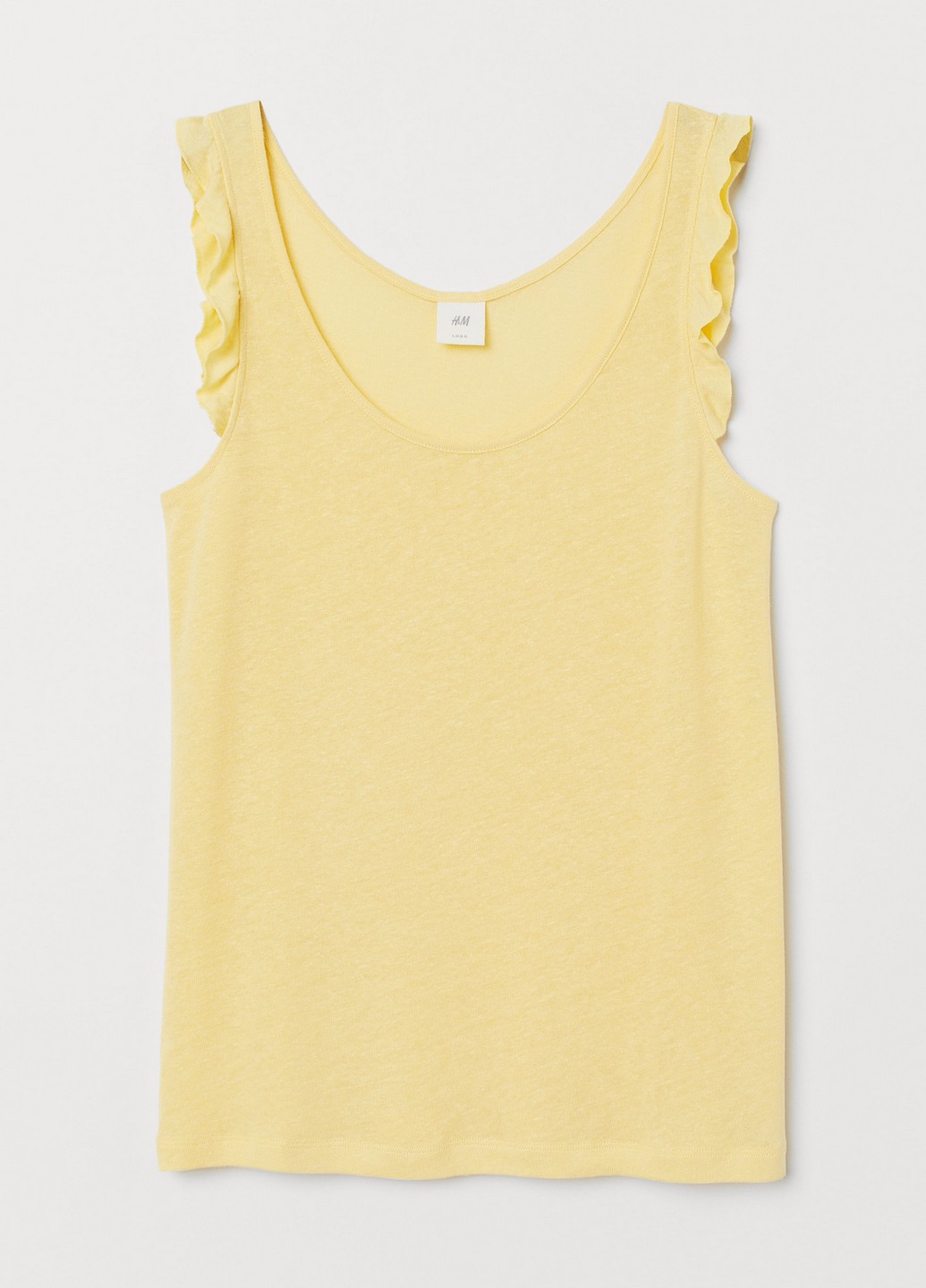 

Майка H&M  Желтый 0760551_жел_01, Майка H&M S Желтый 0760551_жел_01