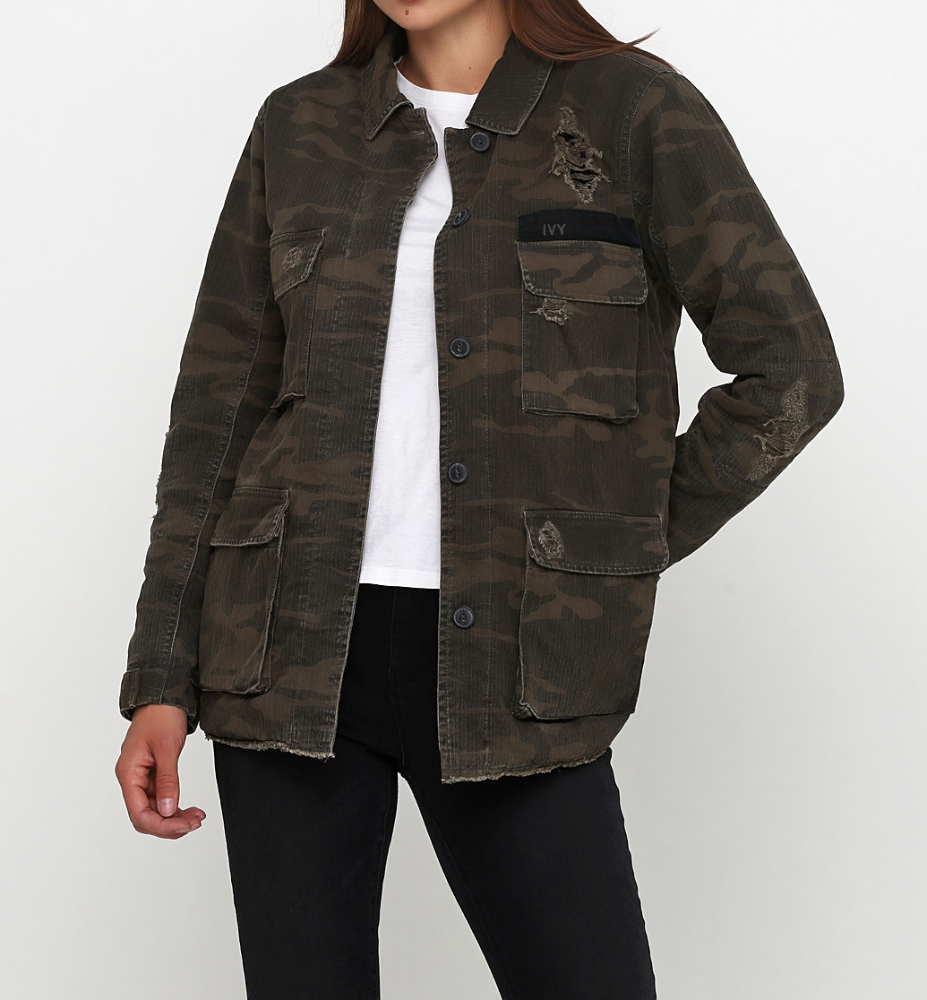 

Куртка IVY SENECA-CAMOUFLAGE  камуфляж, Куртка IVY SENECA-CAMOUFLAGE 36 камуфляж