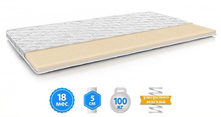 

Топпер Велам MMTech Memory 90х200 см.