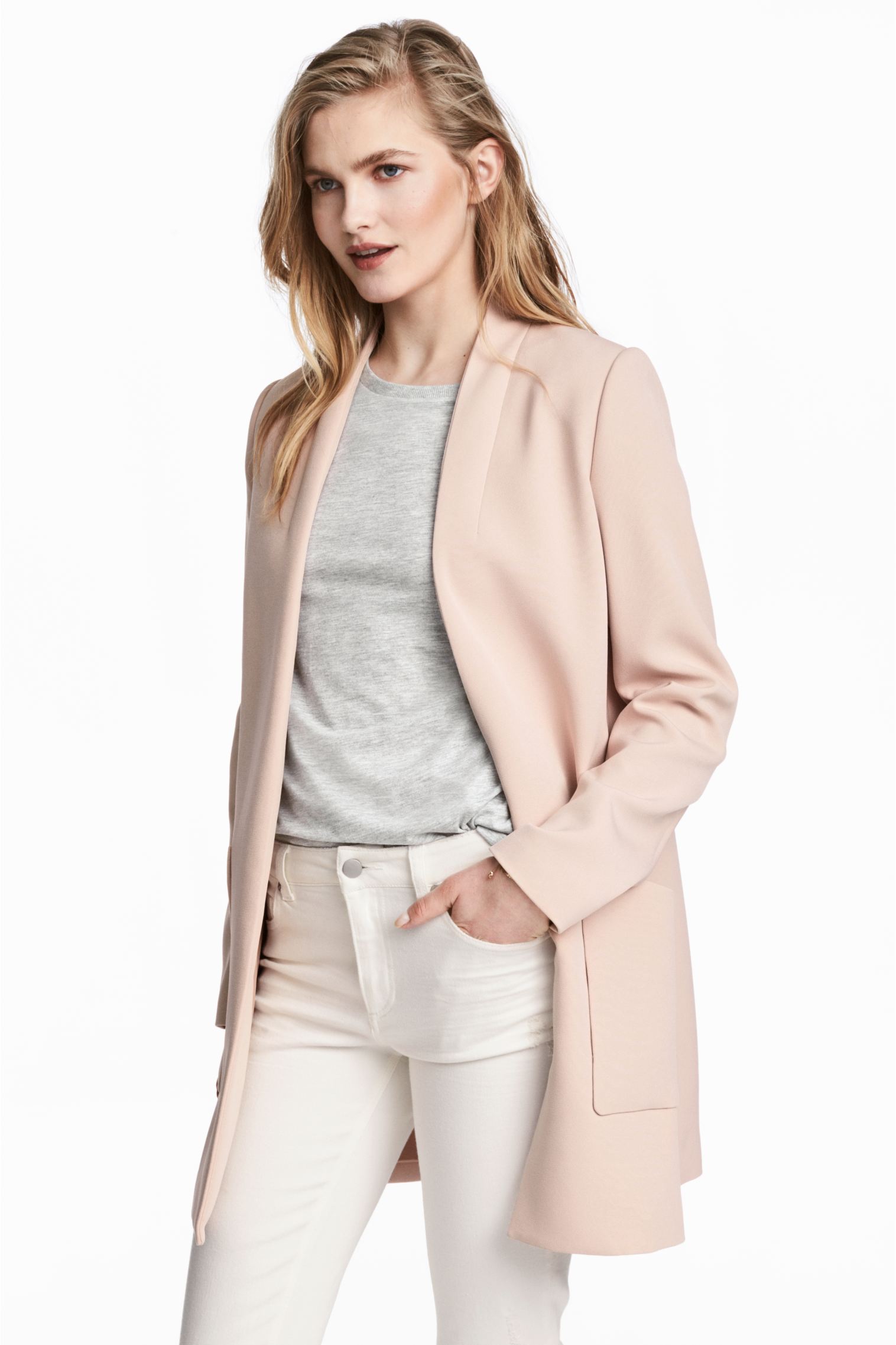 

Плащ H&M 232018-0490379 32 розовый