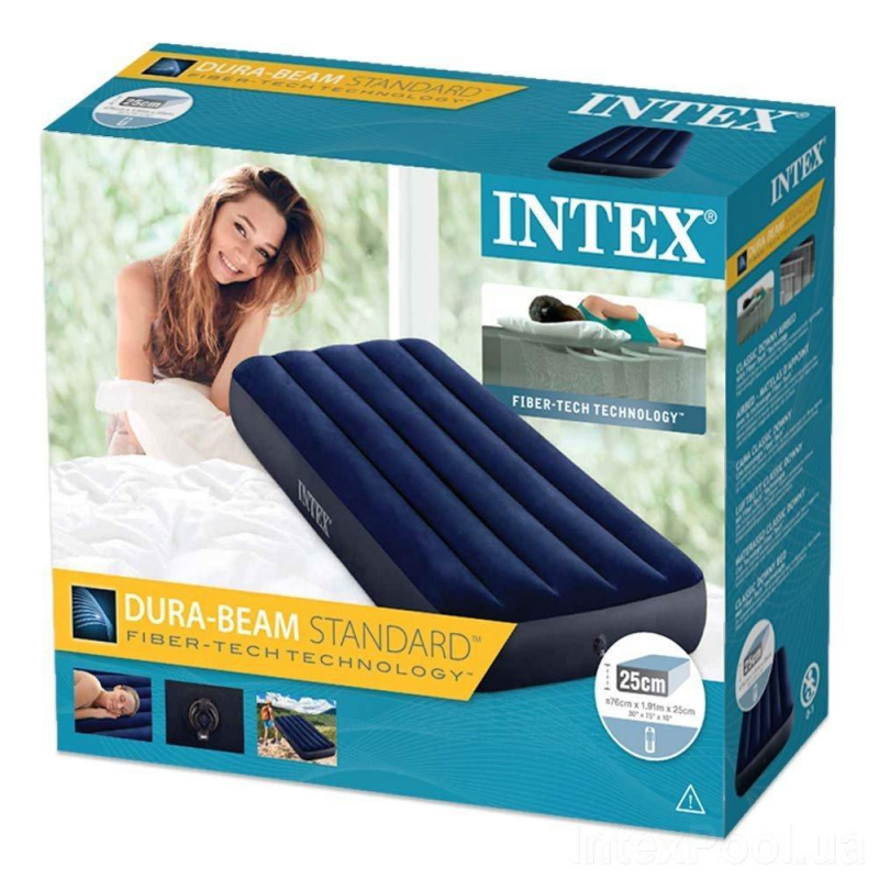 

Надувний матрац Intex 64756 одномісний