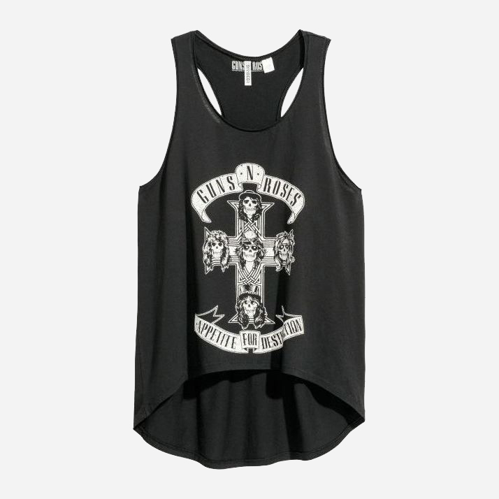 

Майка H&M Divided 0317055 M Черная