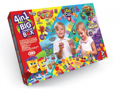 

Набор для творчества Danko Toys Big creative box 4в1 (Рус) (BCRB-01-01)