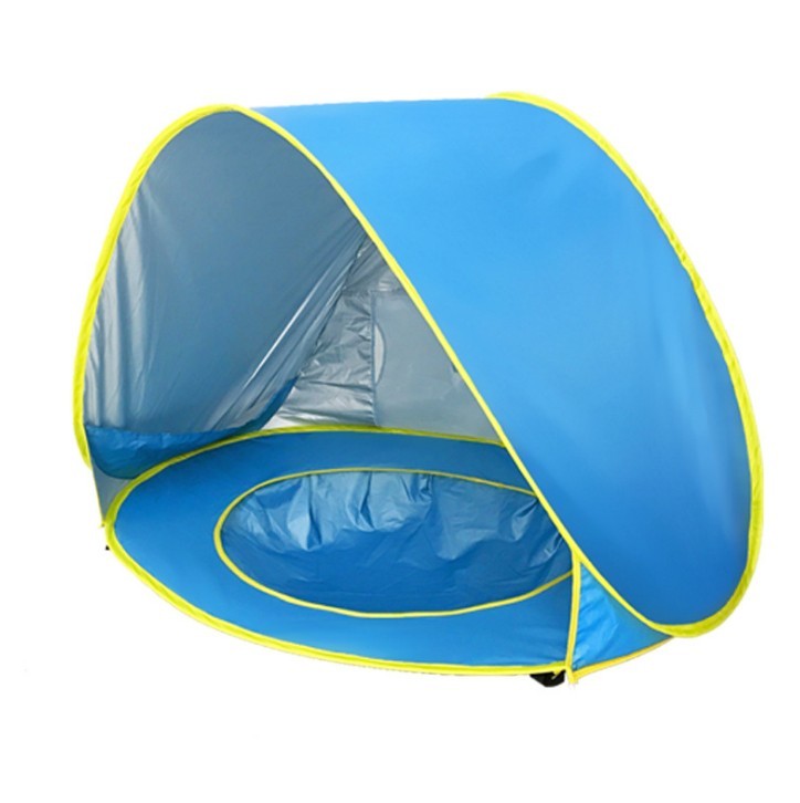 

Палатка детская с бассейном автоматическая WM-BABY POOL голубая