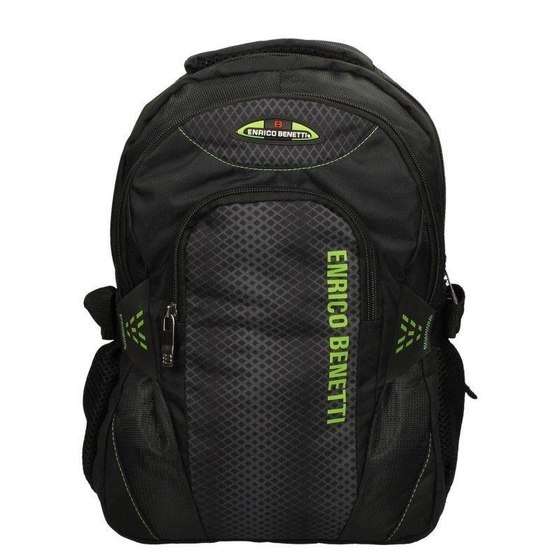 

Городской рюкзак Enrico Benetti BONAIRE 15 л Black-Lime