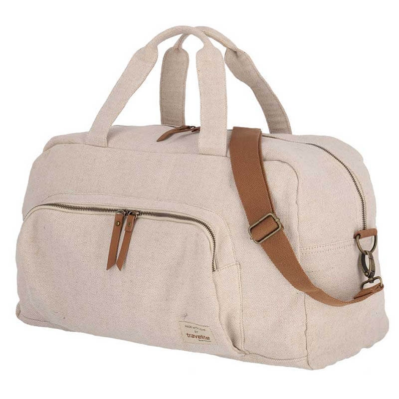 

Дорожная сумка Travelite Hempline Beige Weekender 32л (TL000585-40)