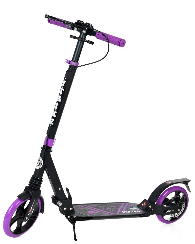 

Самокат взрослый iTrike SR 2-018-11-BV Black-Purple (SR 2-018-11)