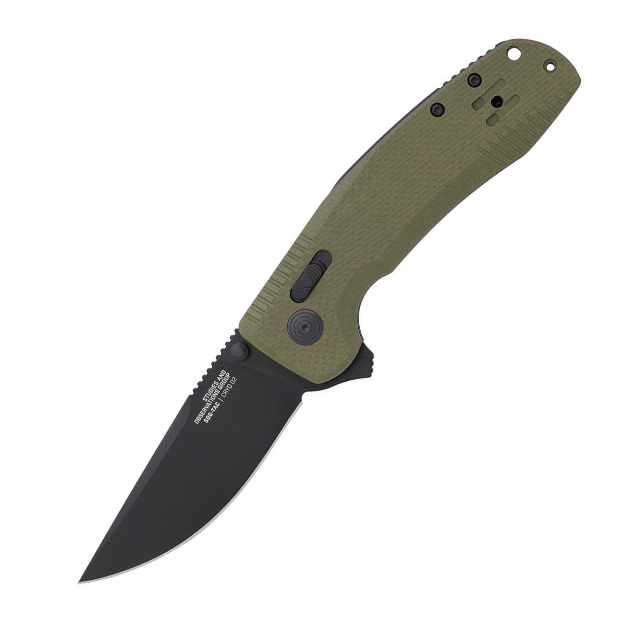 

Нож SOG TAC XR OD Green (12-38-02-57)