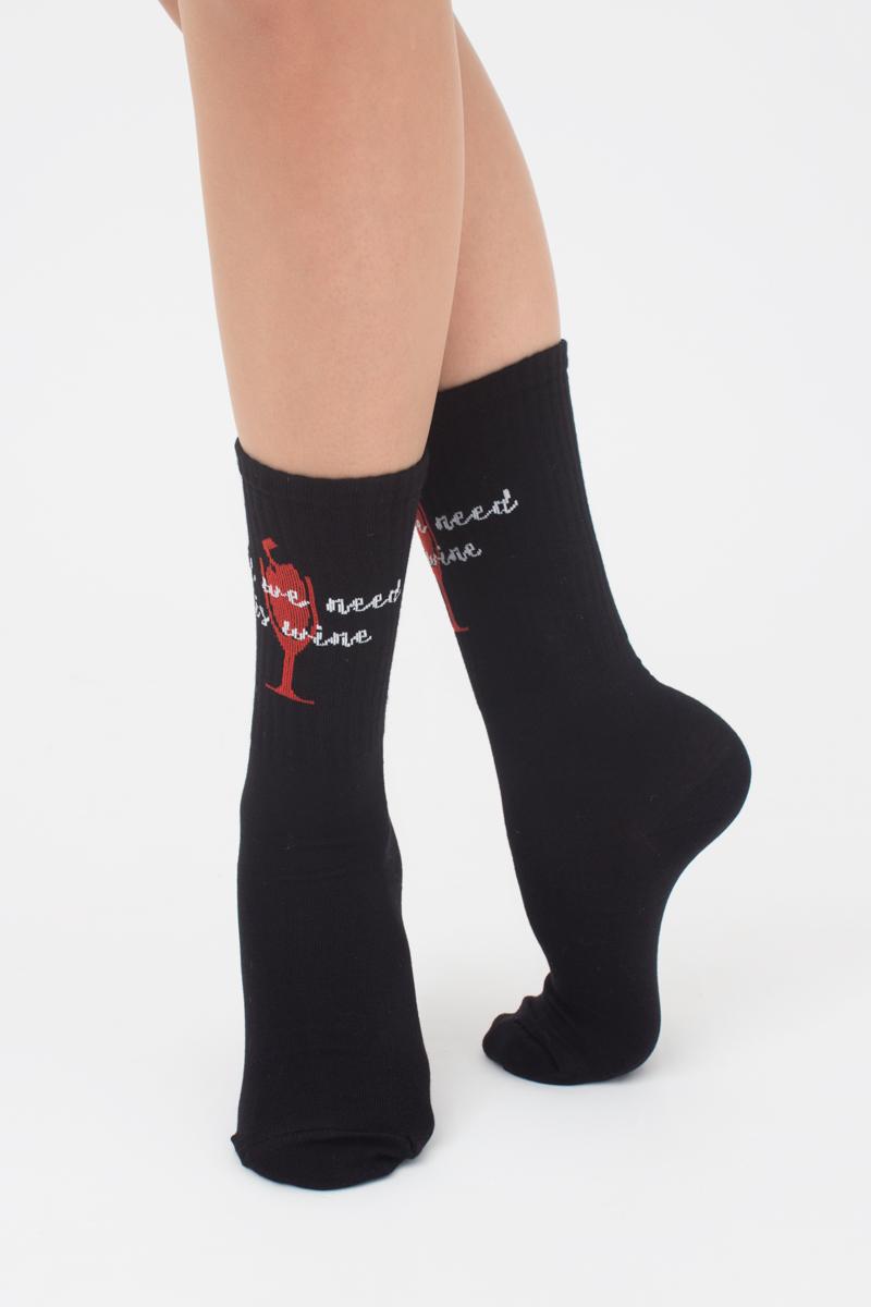 

Носки с рисунком GIULIA WS4 TEXT STRONG 013 - р Black, Носки с рисунком GIULIA WS4 TEXT STRONG 013 36-40 р Black
