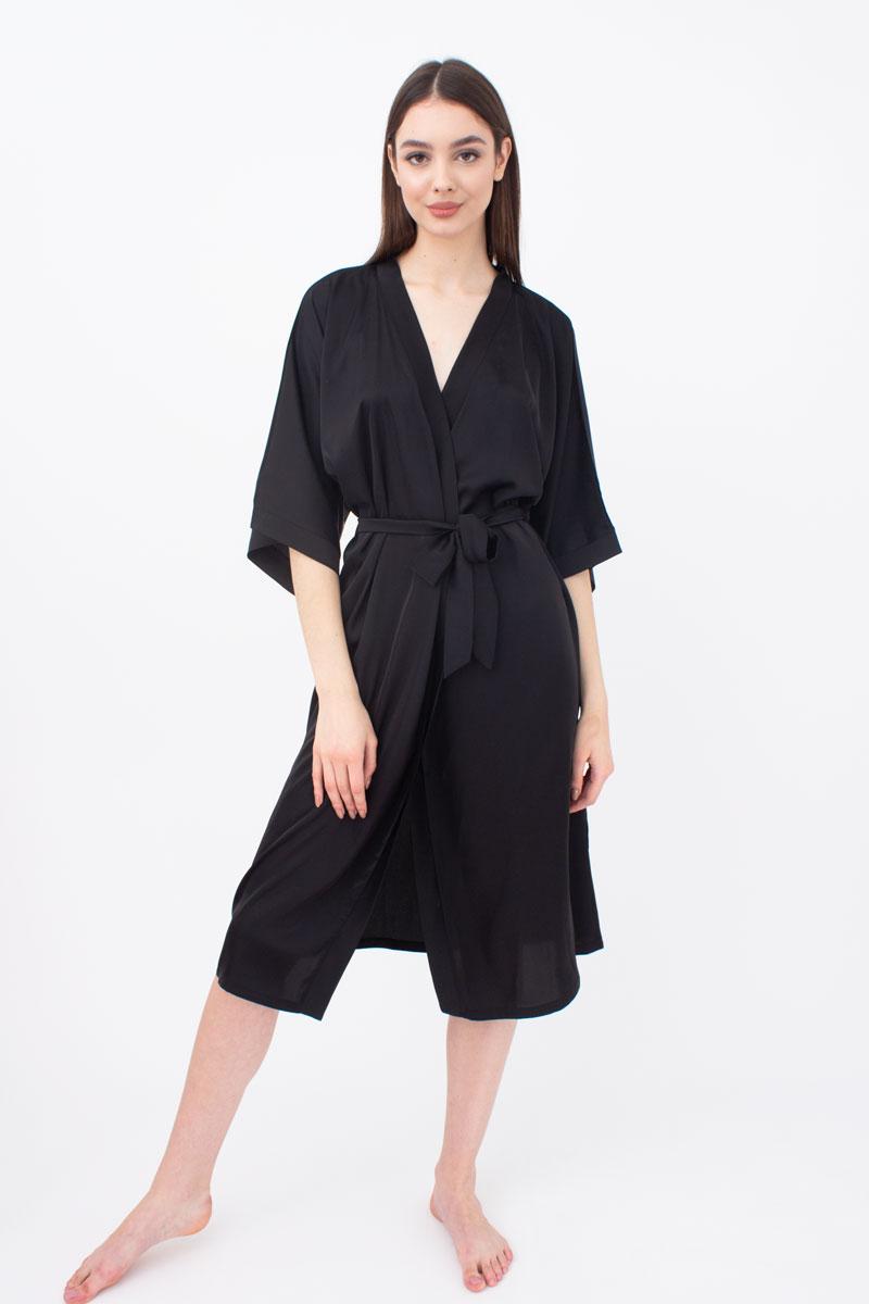 

Халат GIULIA HELENA 7215/050 / Black, Халат GIULIA HELENA 7215/050 M/L Black