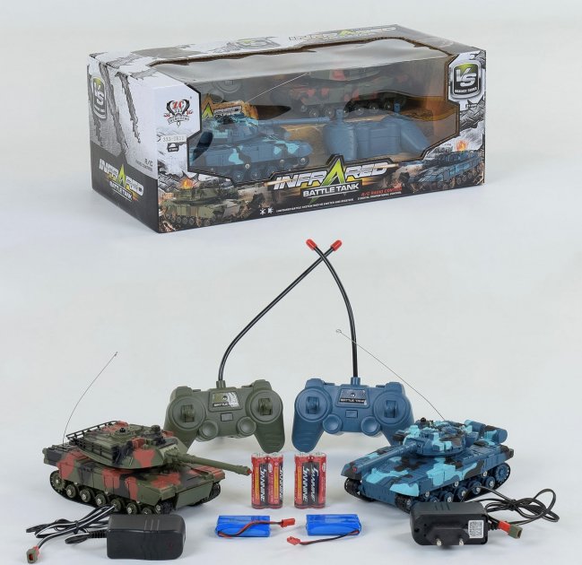 

Танковый бой 333-ТК 11(2) радиоуправление, аккумулятор 3.6V, свет, звук