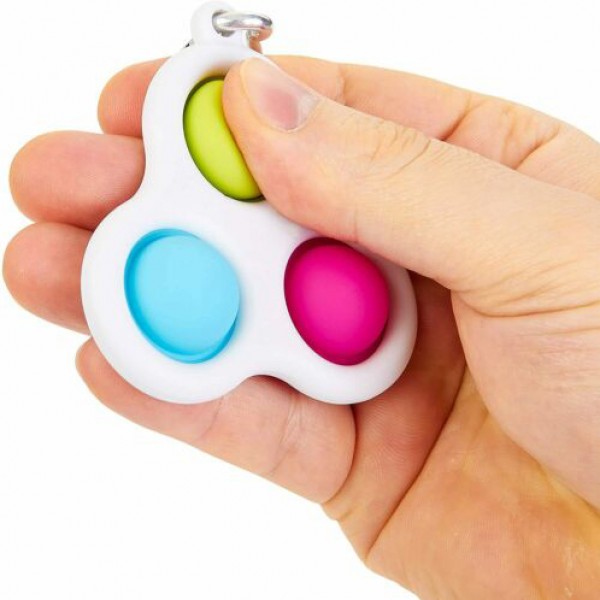 

Сенсорная игрушка Simple Dimple (симпл димпл) поп ит антистресс симпл димпл pop it. Тройной
