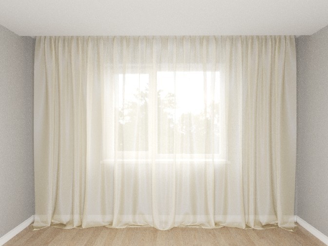 

Тюль Декорин Супер-Вуаль премиум с утяжелителем 500х280 см 1 шт Светло-бежевая