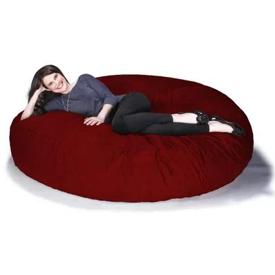 

Кресло мешок Tia-Sport Таблетка XXXL 185х185х50 см бордовый (sm-0667)