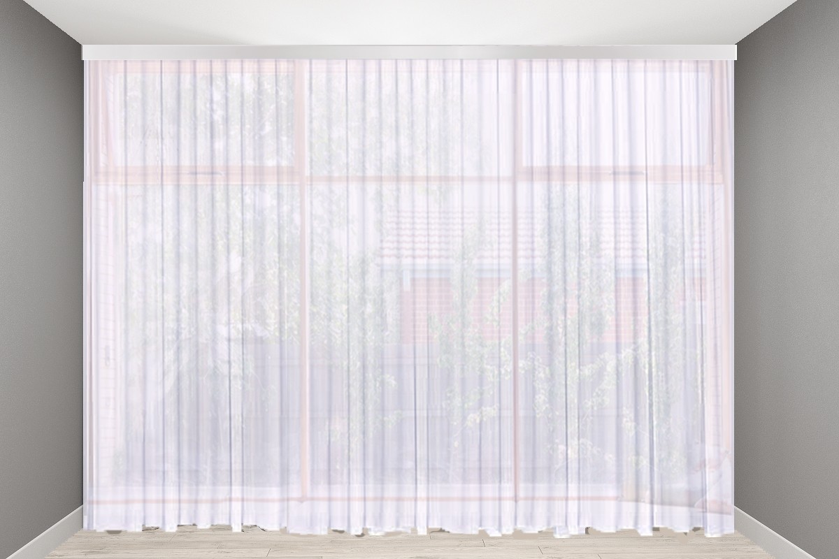 

Тюль Декорин Вуаль с утяжелителем 400х285 см 1 шт Белая