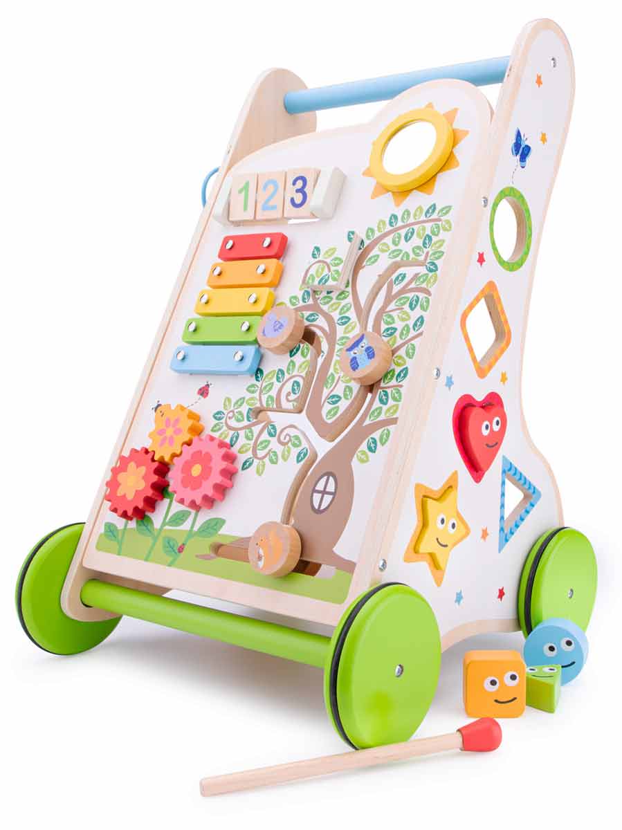 

Развивающие ходунки-каталка New Classic Toys 32 × 32 × 50 см (11300)