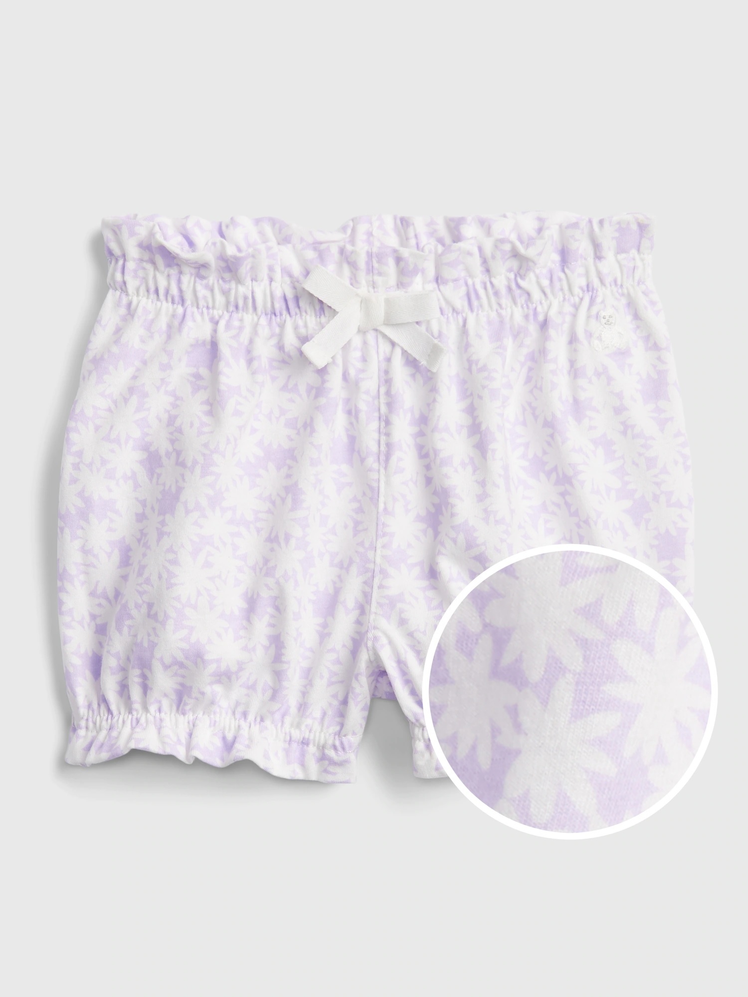 

Шорты для девочки baby GAP с рисунками цветов 81-86 Фиолетовый 682705032