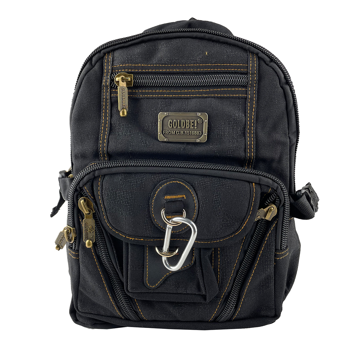 

Джинсовый школьный рюкзак Gold Be 25 x 35 x 15 см Черный (gbbh002/1)