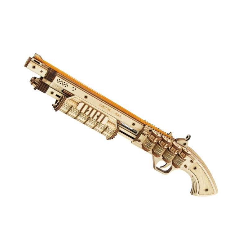 

Деревянный 3D конструктор Robotime IQ501 Дробовик