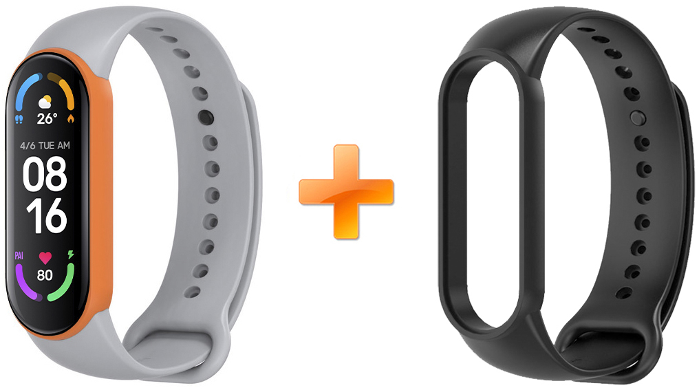 

Mi Band 6 MiJobs Dual Color Grey / Orange (MJ6-DSS007GO)