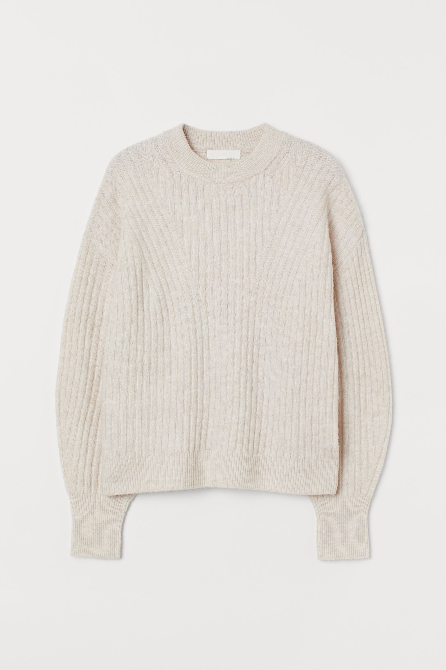 

Джемпер H&M S светло бежевый 10089417483
