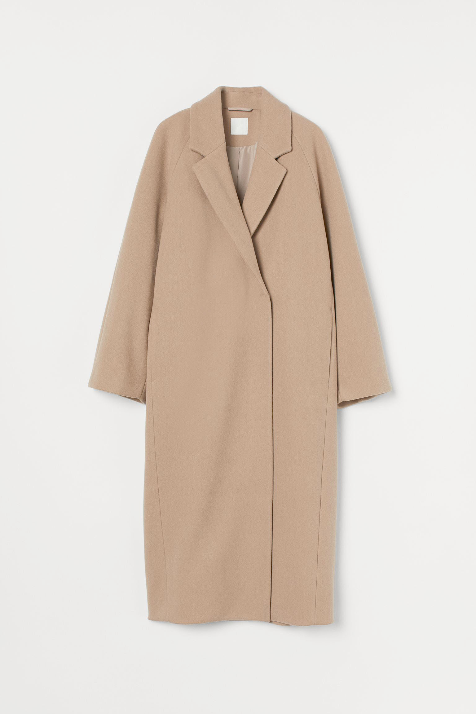 

Пальто H&M L светло бежевый 26089090142