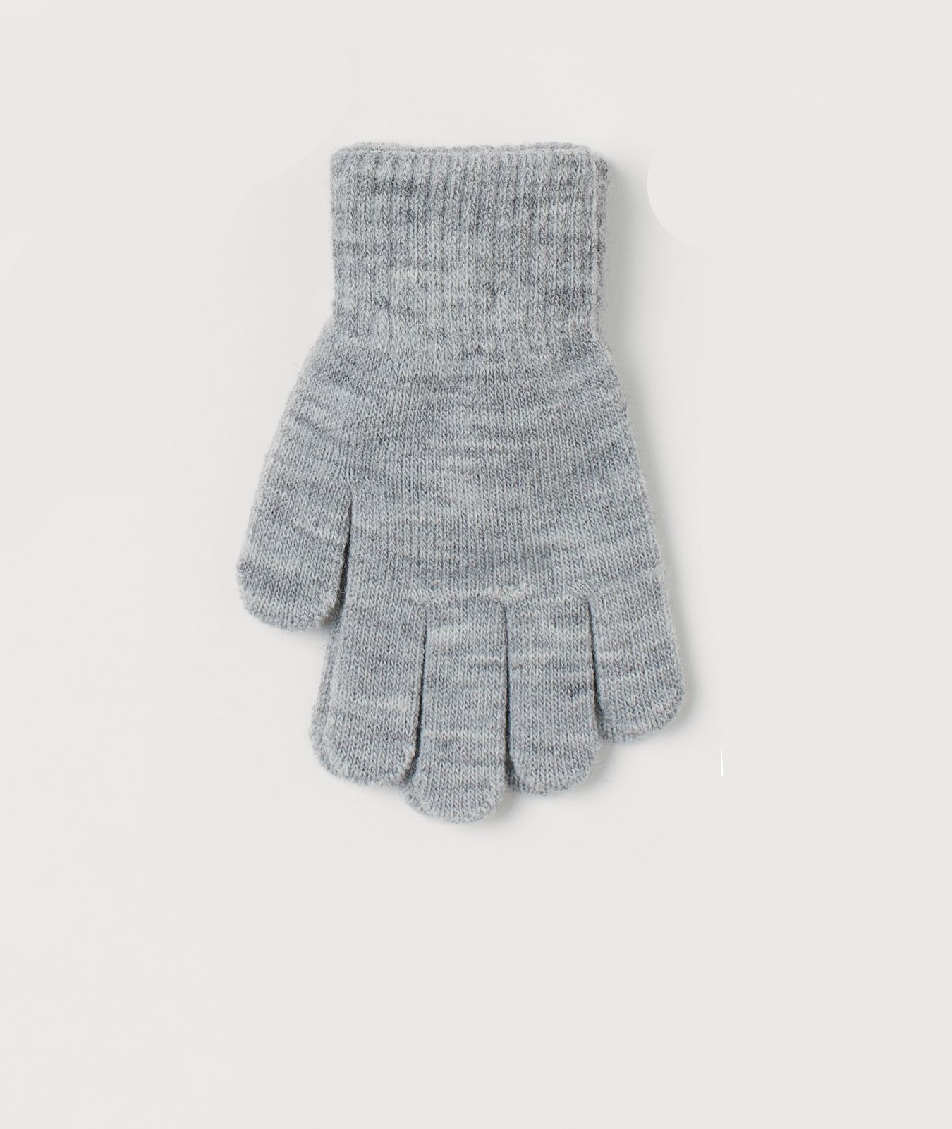 

Перчатки H&M 92 104см серый меланж 27088164743