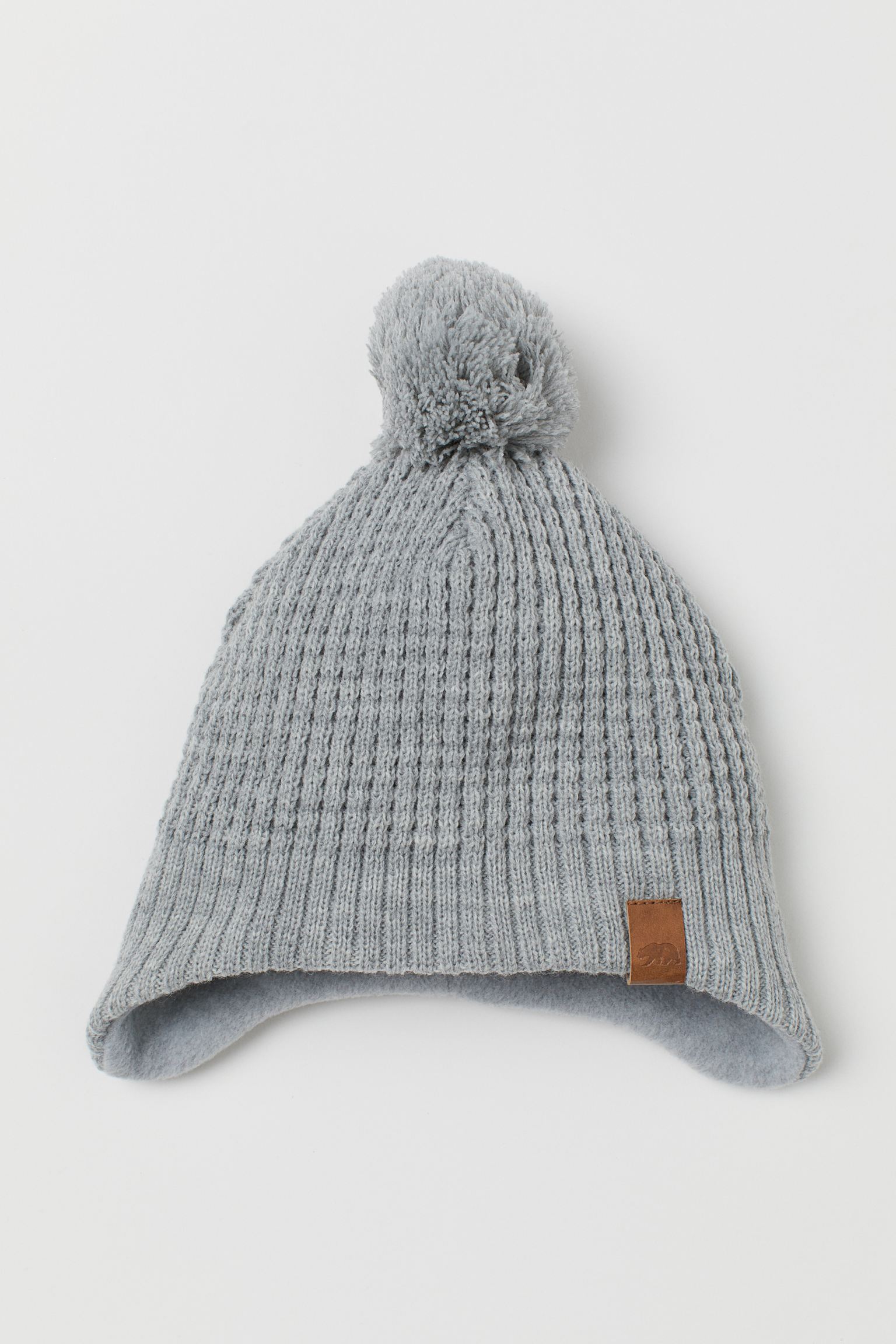 

Шапка H&M 110 128см (52 54) светло серый 17086946800