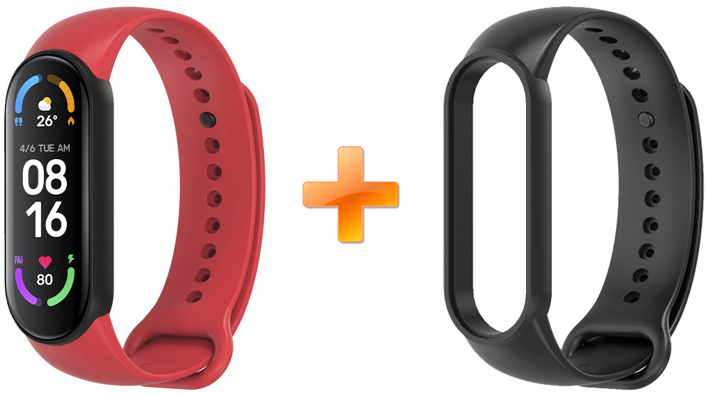 

Mi Band 6 MiJobs Dual Color Red/Black (MJ6-DSS012RB)