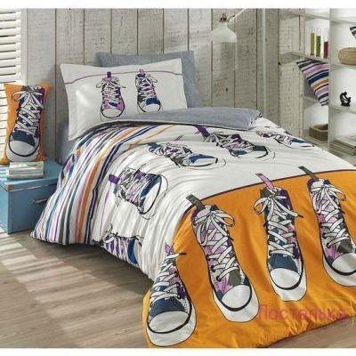 

Подростковое постельное белье HOBBY Poplin Layla желтый