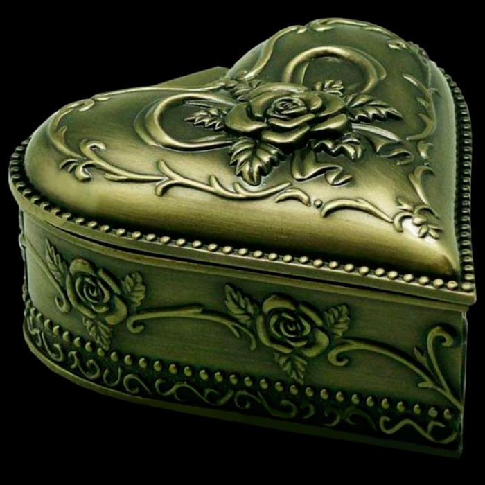 

Шкатулка Сердце мини Sabefet 32300-BR-1488