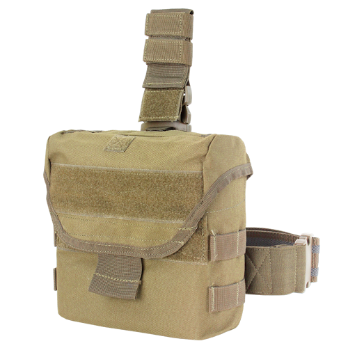 

Набедренный подсумок для сброса магазинов Condor Drop leg Dump Pouch MA38 Тан (Tan)