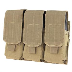 

Подсумок для магазинов AR карабина тройной молле Condor Triple M4 Mag Pouch MA58 Тан (Tan)