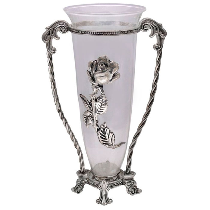 

Ваза Silver rose 22,5 см Sabefet 32275-BR-1488