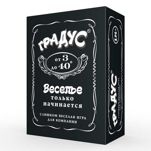 

Настольная игра для веселой компании Градус (Gradus) - русский язык