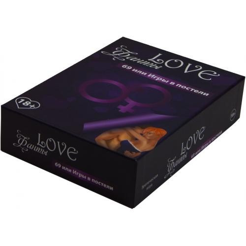 

Эротическая настольная игра для взрослых Love Фанты 69 или Игры в постели (18+)