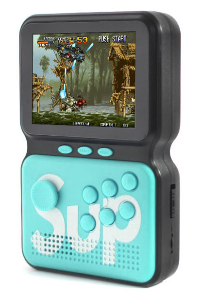 

Портативная игровая консоль Game Box Power Sup M3 Бирюза (7412)
