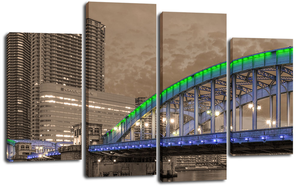 

Модульная картина на холсте из 4 частей DK Place 118х75 см (PLM4 222)