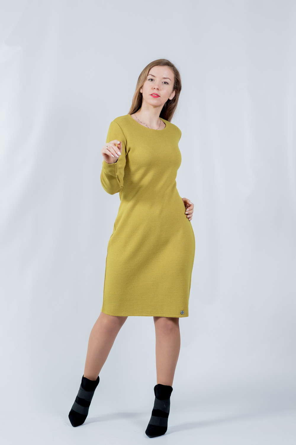 

Платье NITA Л 799-20 горчица,  р, Платье NITA Л 799-20 горчица, 46 р.