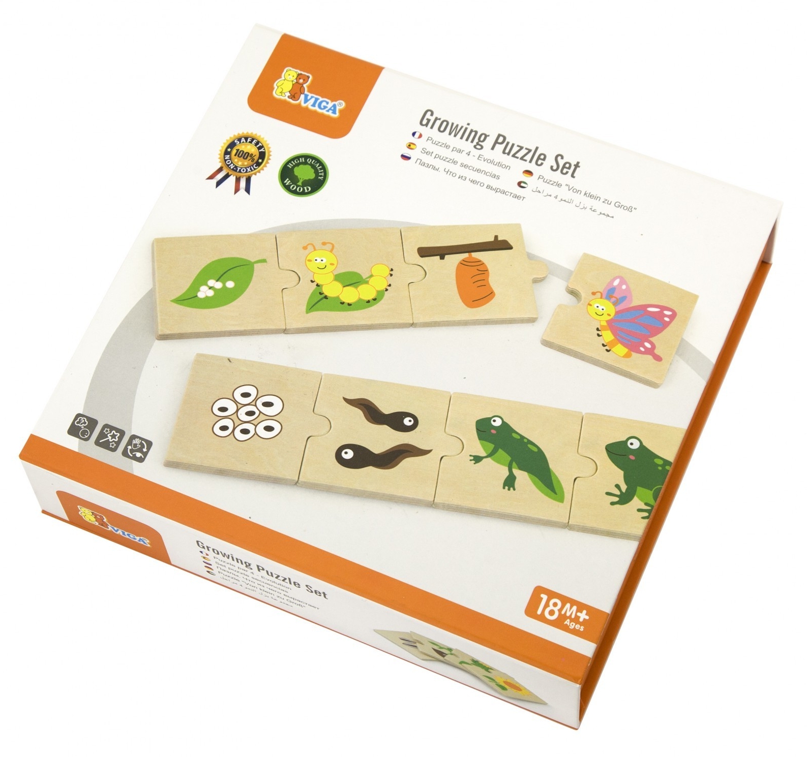 

Деревянная игра Viga Toys Трансформация (51609)