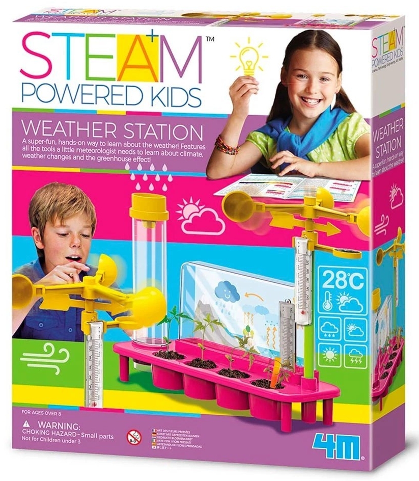 

Обучающие игрушки STEM 4M Метеостанция (00-04904)