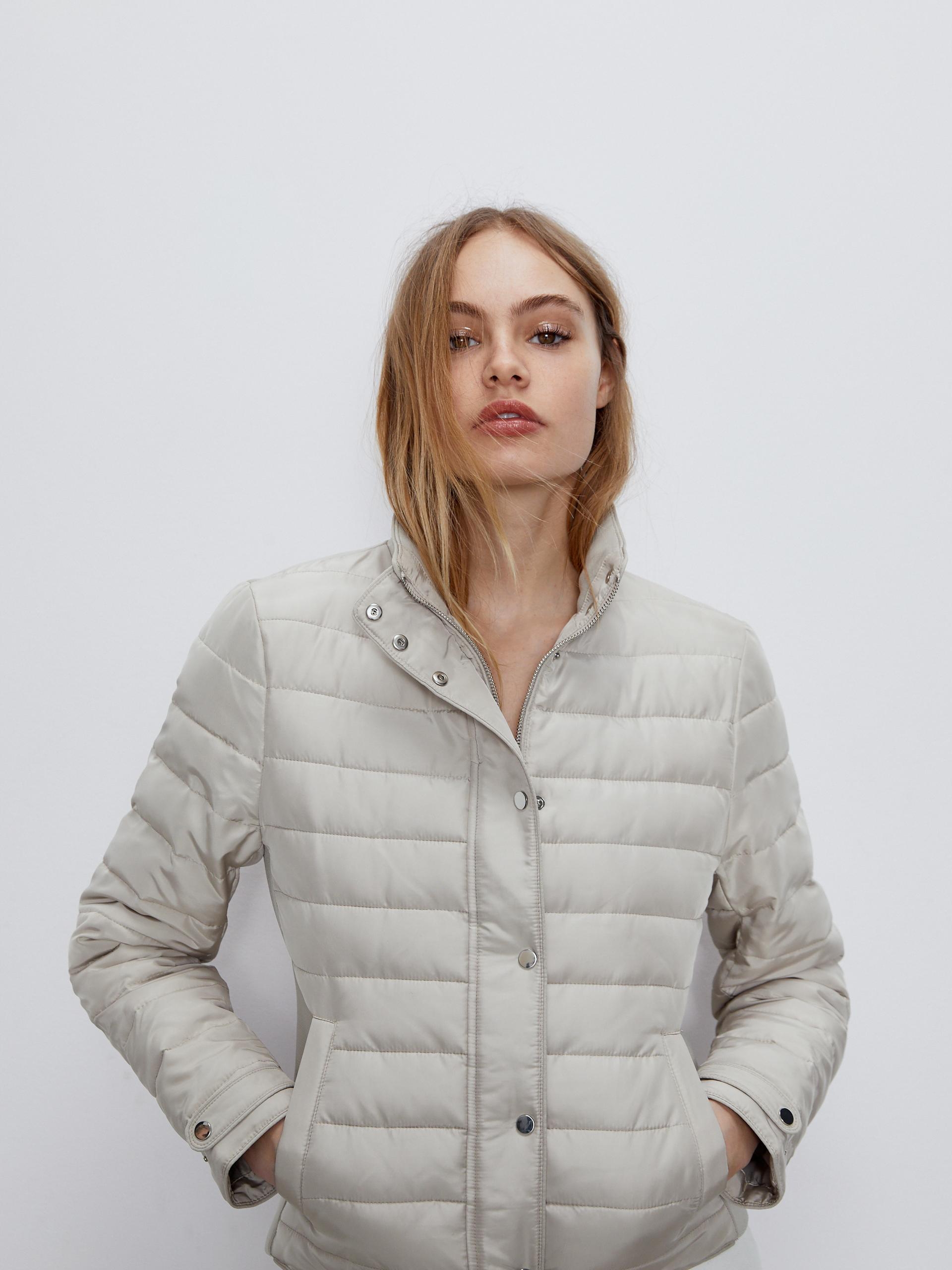 

Куртка Zara 0518/053/733 2XL Светло-серая