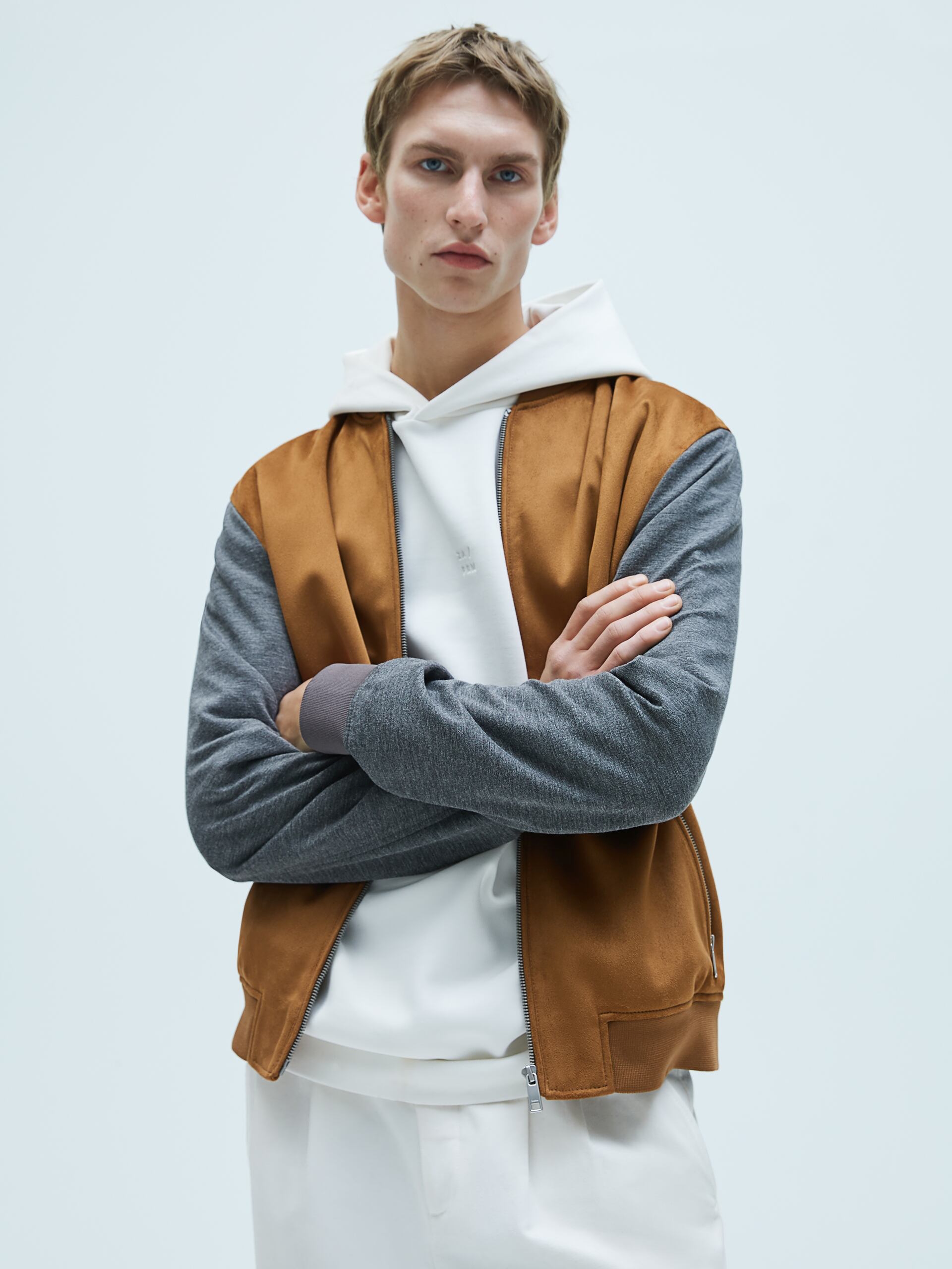 

Бомбер Zara 0706/438/707 L Коричневый