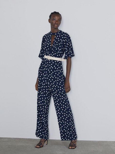 

Комбинезон Zara 1165/170/401  Синий в горошек, Комбинезон Zara 1165/170/401 XS Синий в горошек