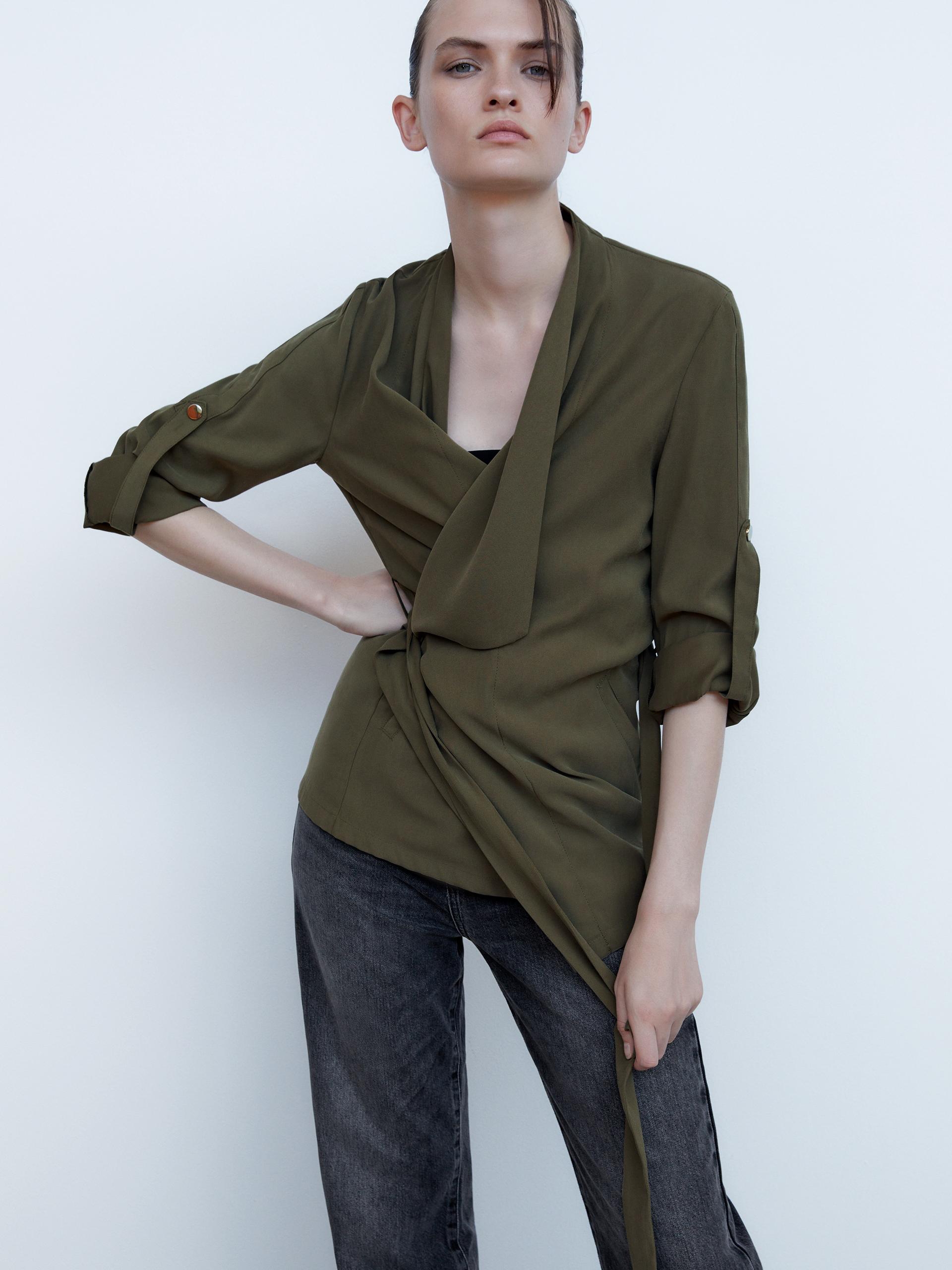

Кардиган Zara 3046/030/505 M Оливковый