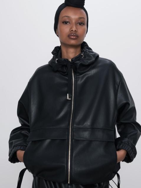 

Ветровка Zara 3046/032/800  Черная, Ветровка Zara 3046/032/800 XS Черная