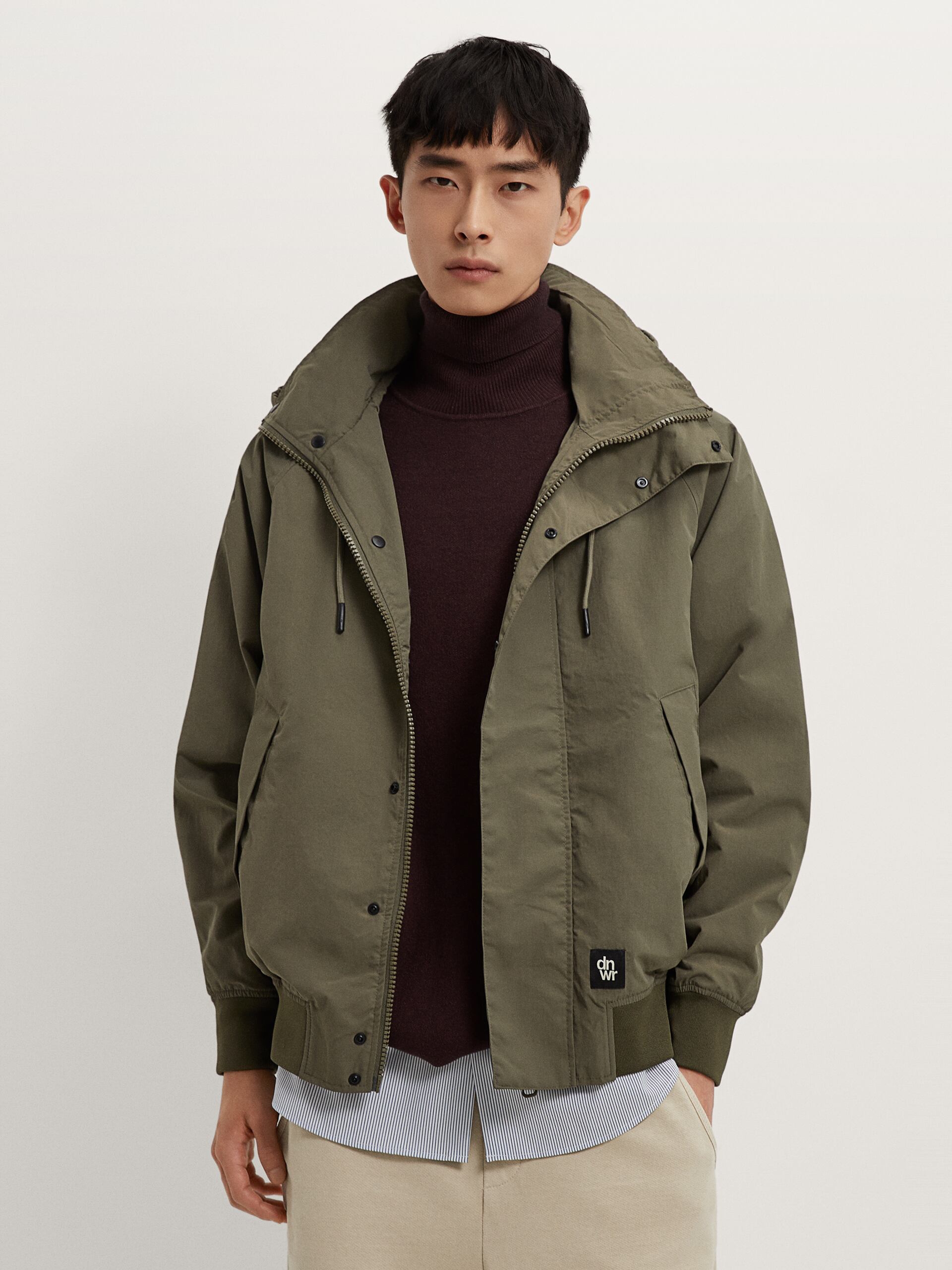 

Ветровка Zara 3427/308/506 S Оливковая