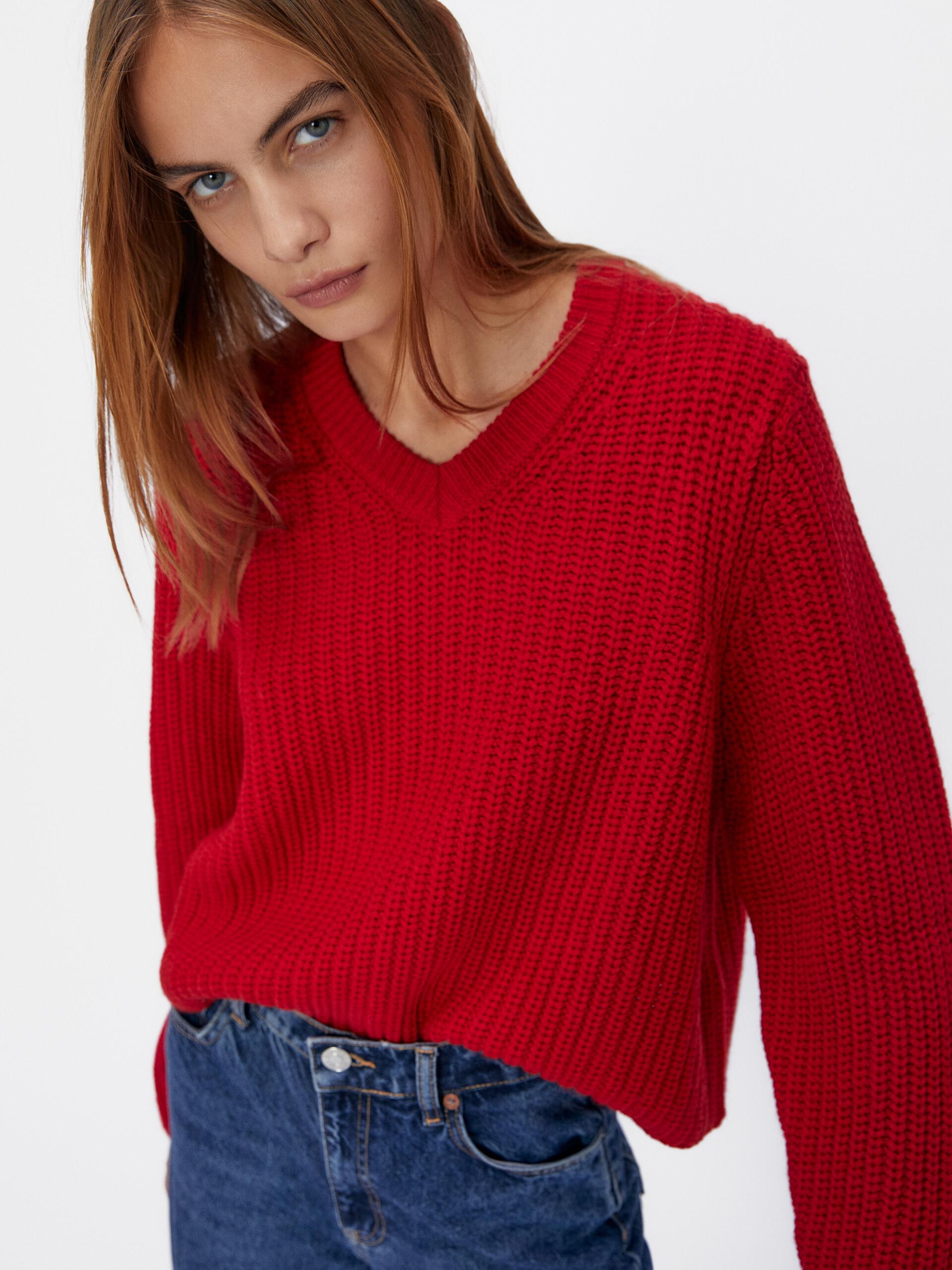 

Пуловер Zara 3519/123/600 S Красный