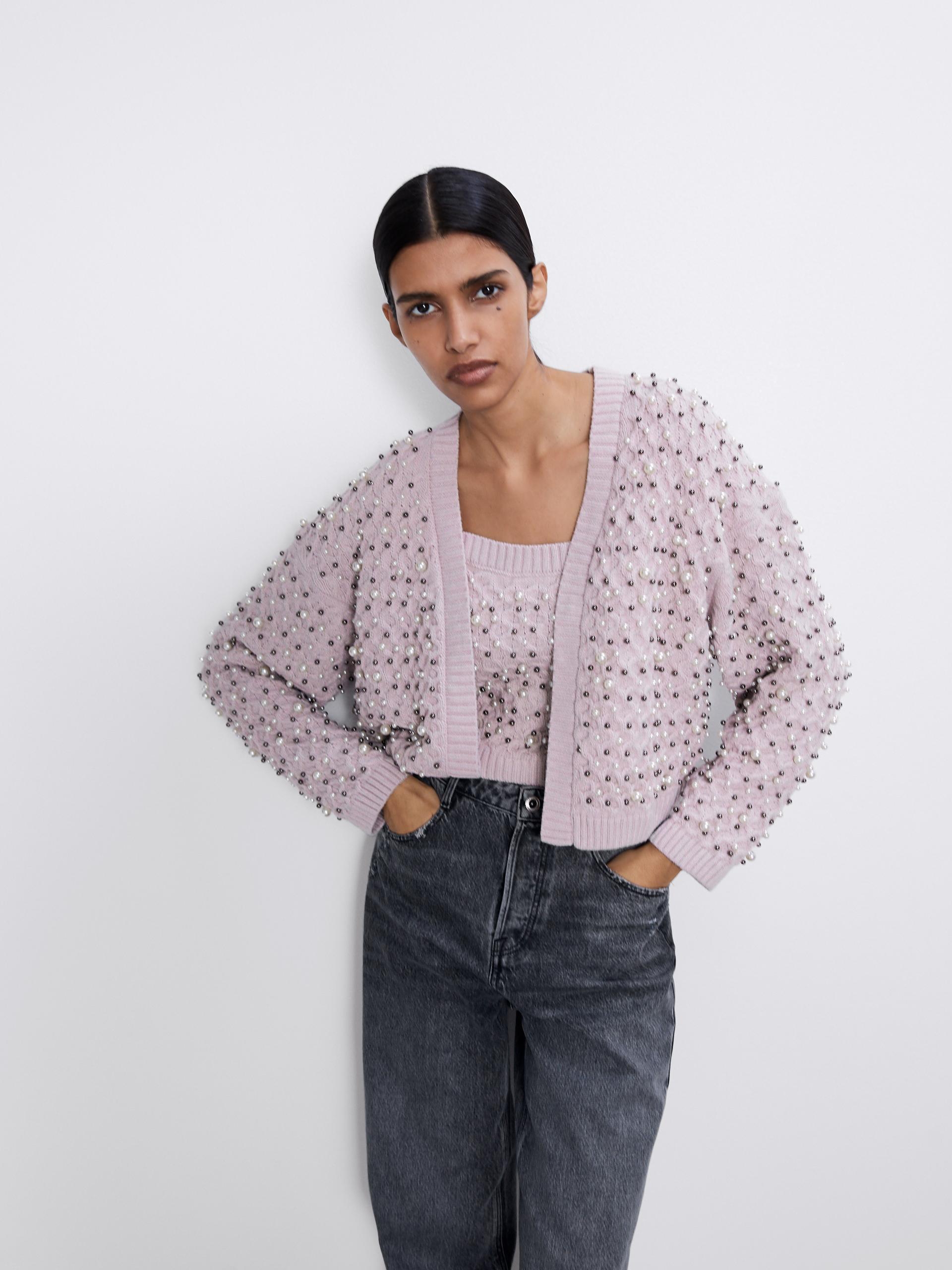 

Кардиган Zara 3653/002/629 M Сиреневый
