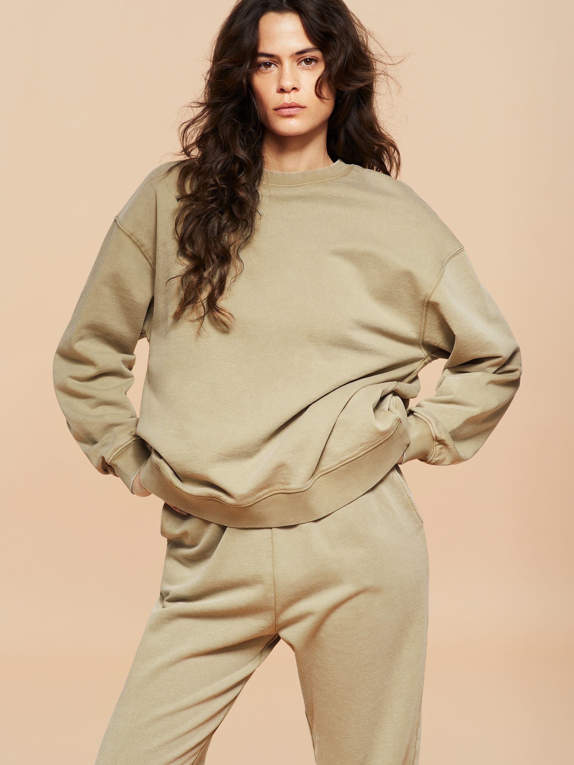 

Свитшот Zara 4174/815/704 M Светло-коричневый